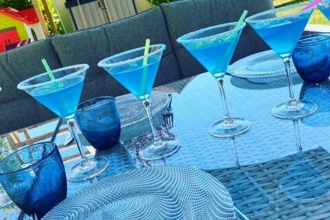 Cliquez pour zoomer ! Cocktail Blue Lagoon Thermomix par Orely77