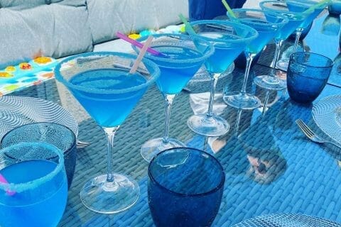 Cliquez pour zoomer ! Cocktail Blue Lagoon Thermomix par Orely77