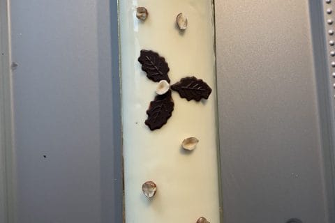 Cliquez pour zoomer ! Bûche vanille praliné Thermomix par boudincreole