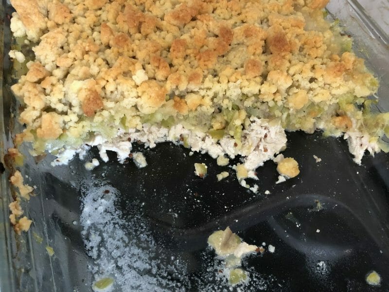 Cliquez pour zoomer ! Crumble poulet, courgettes et parmesan Thermomix par PascaleLlr