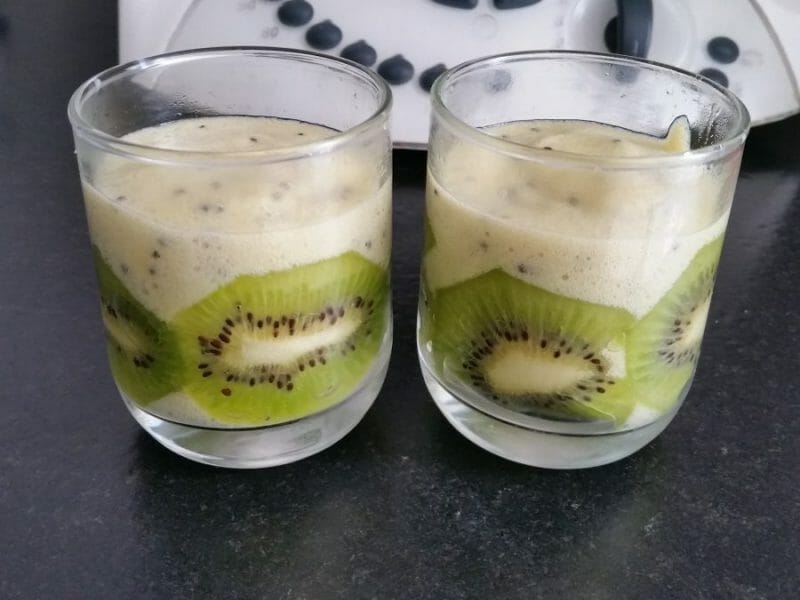 Cliquez pour zoomer ! Mousse de kiwis Thermomix par Picturine