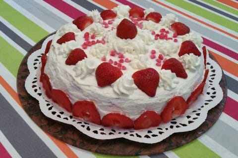 Cliquez pour zoomer ! Fraisier roulé Thermomix par Picturine