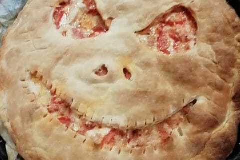 Cliquez pour zoomer ! Pizza 4 fromages Thermomix par Croquantine