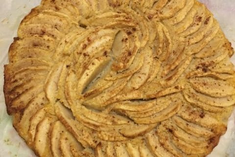 Cliquez pour zoomer ! Tarte aux pommes sans pâte au Thermomix