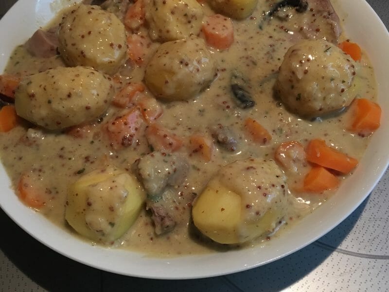 Cliquez pour zoomer ! Filet mignon à la moutarde Thermomix par cattchique