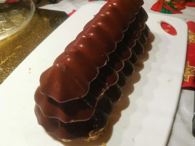 Cliquez pour zoomer ! Bûche Ferrero Rocher Thermomix par Papuche73