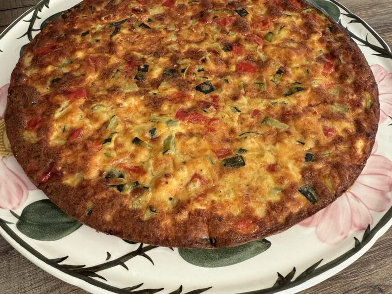 Cliquez pour zoomer ! Tortilla de courgettes Thermomix par loutse