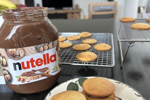 Cliquez pour zoomer ! Tronches de Cake au nutella Thermomix par loutse