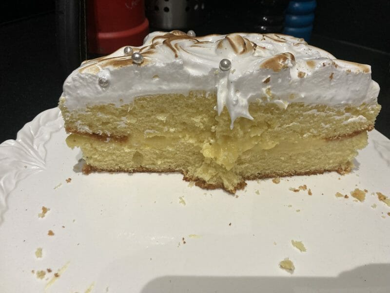 Cliquez pour zoomer ! Gâteau au citron meringué Thermomix par Muza