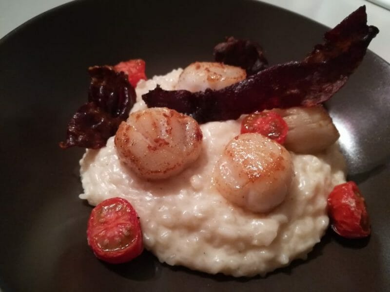 Cliquez pour zoomer ! Risotto tomates cerises basilic Thermomix par Laeti67