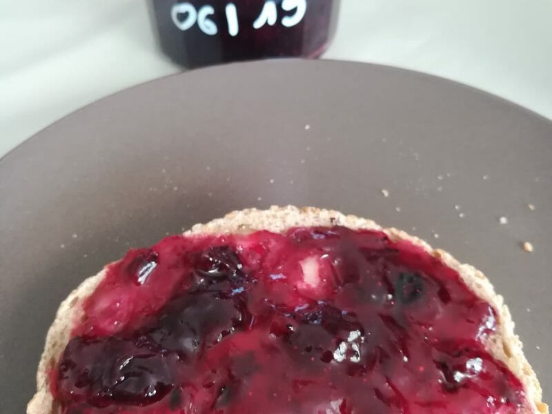 Confiture de myrtilles au Thermomix - Cookomix