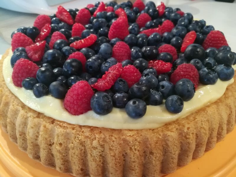 Cliquez pour zoomer ! Génoise au chocolat Thermomix par Laeti67