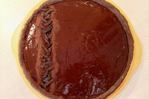 Cliquez pour zoomer ! Tarte tout chocolat Thermomix par Laeti67