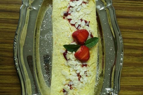 Cliquez pour zoomer ! Fraisier roulé Thermomix par BiduleChouette