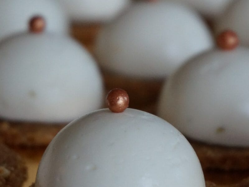 Cliquez pour zoomer ! Mini cheesecakes au citron vert Thermomix par Amande
