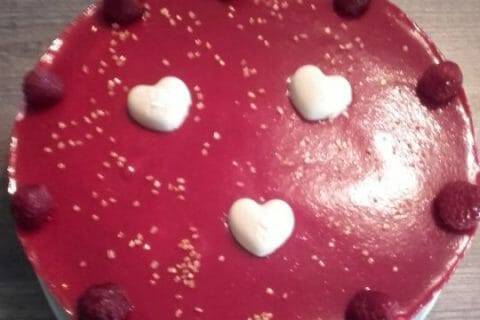 Cliquez pour zoomer ! Bavarois aux framboises Thermomix par Stephanielaf