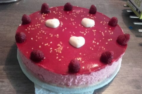 Cliquez pour zoomer ! Bavarois aux framboises Thermomix par Stephanielaf