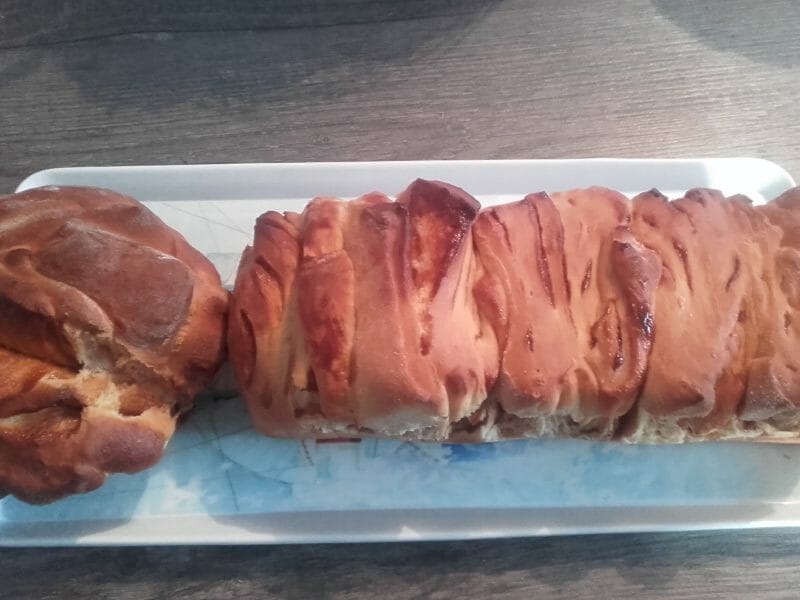 Cliquez pour zoomer ! Brioche à effeuiller à la cannelle Thermomix par Stephanielaf