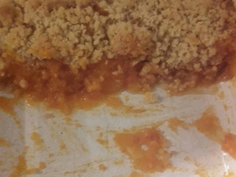 Cliquez pour zoomer ! Crumble de butternut au chorizo Thermomix par Stephanielaf