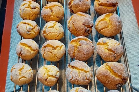 Cliquez pour zoomer ! Ghriba à la farine de maïs Thermomix par afambergi