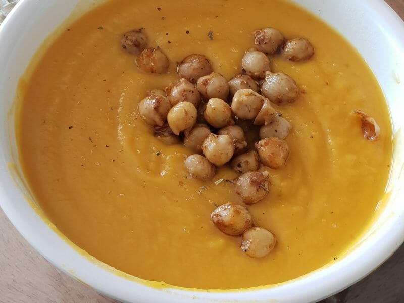 Cliquez pour zoomer ! Velouté de patate douce au lait de coco Thermomix par Julieléa