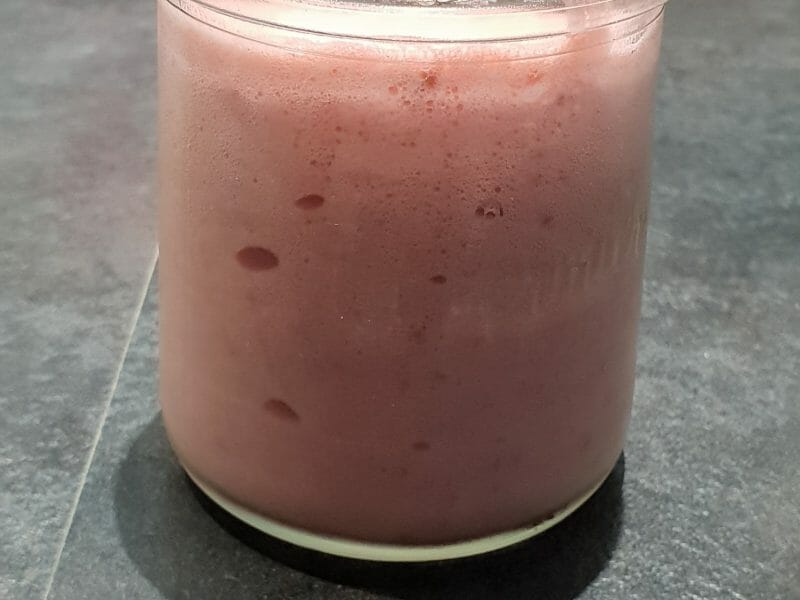 Cliquez pour zoomer ! Mousse de fraises Thermomix par Julieléa