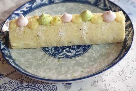 Cliquez pour zoomer ! Roulé à la mangue Thermomix par Kechmomix