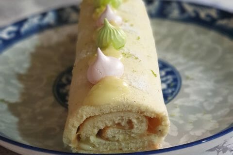 Cliquez pour zoomer ! Roulé à la mangue Thermomix par Kechmomix