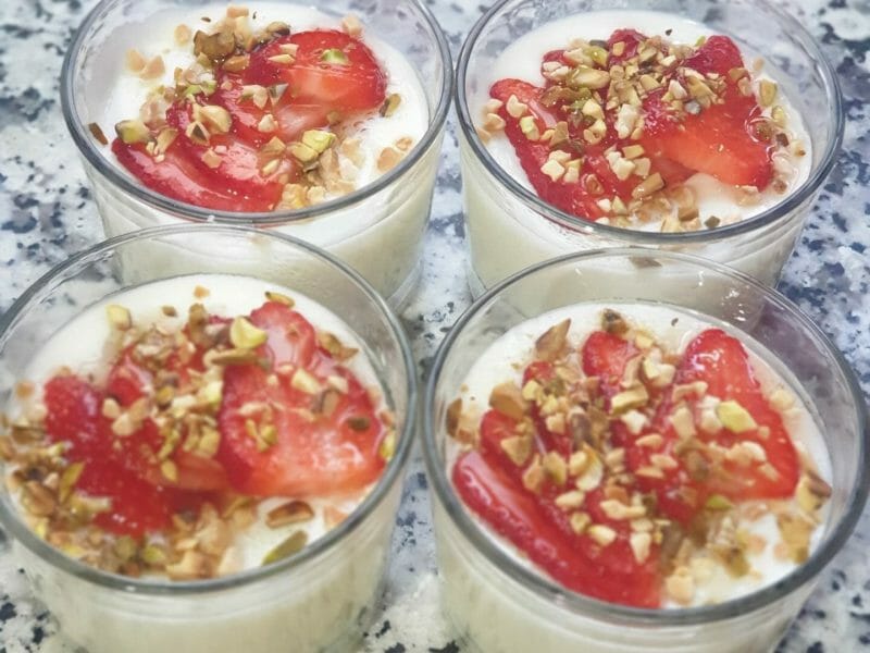 Cliquez pour zoomer ! Mouhalabieh Thermomix par Kechmomix