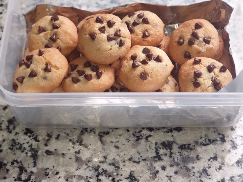 Cliquez pour zoomer ! Cookies noix de cajou et chocolat Thermomix par Kechmomix