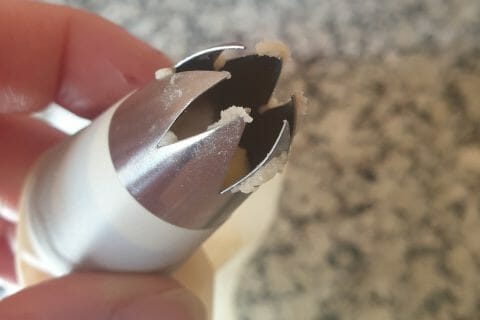 Cliquez pour zoomer ! Sablés à la presse à biscuits Thermomix par Kechmomix