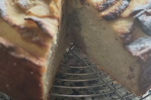 Cliquez pour zoomer ! Gâteau à la semoule et aux pommes Thermomix par Kechmomix
