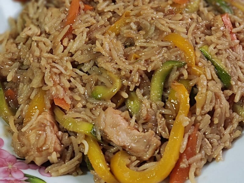 Cliquez pour zoomer ! Brochettes yakitori de saumon Thermomix par Kechmomix