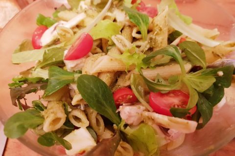 Cliquez pour zoomer ! Salade de penne à l’italienne au Thermomix