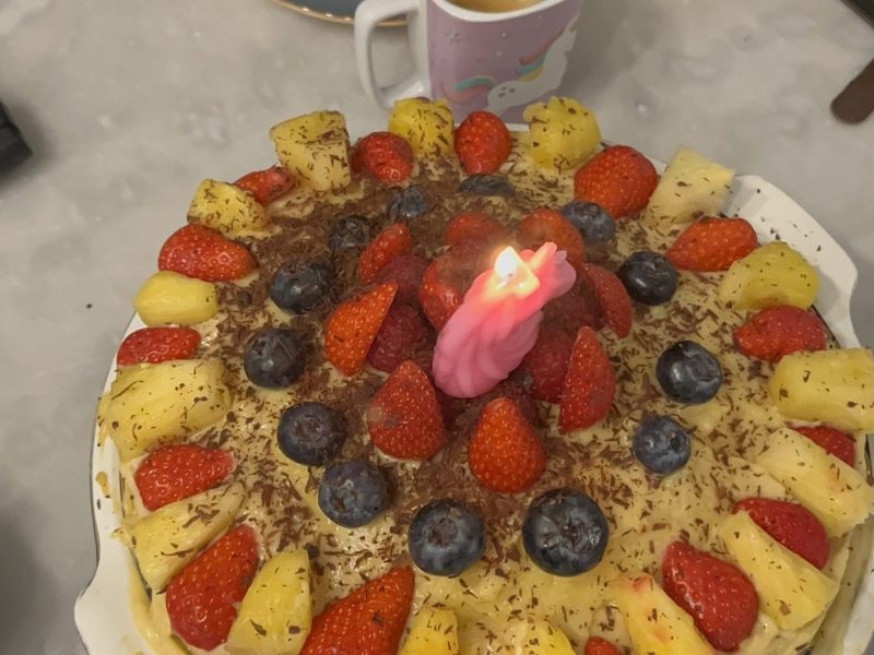 Cliquez pour zoomer ! Tarte renversée aux fruits rouges et citron vert Thermomix par lnmahelia107