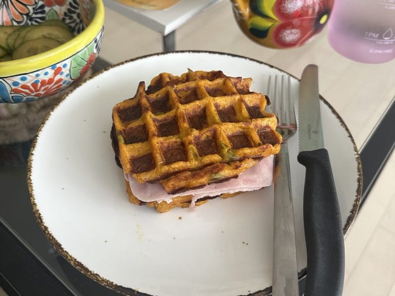 Cliquez pour zoomer ! Galettes de patates douces Thermomix par pooniepie