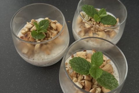 Cliquez pour zoomer ! Perles de tapioca aux bananes et lait de coco Thermomix par pooniepie