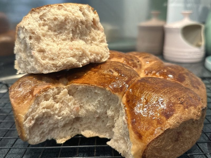 Cliquez pour zoomer ! Brioche aux jaunes d’oeufs ultra moelleuse Thermomix par pooniepie