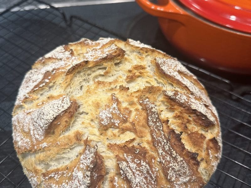 Cliquez pour zoomer ! Pain Cocotte Thermomix par pooniepie