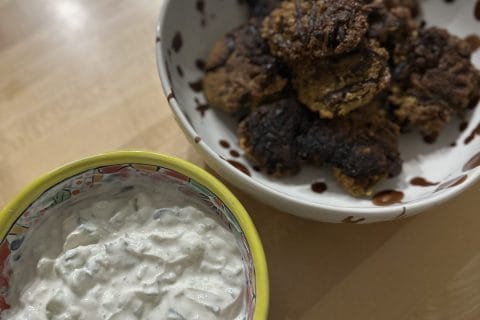 Cliquez pour zoomer ! Beignets d’oignons à l’indienne – Bhajis Thermomix par pooniepie