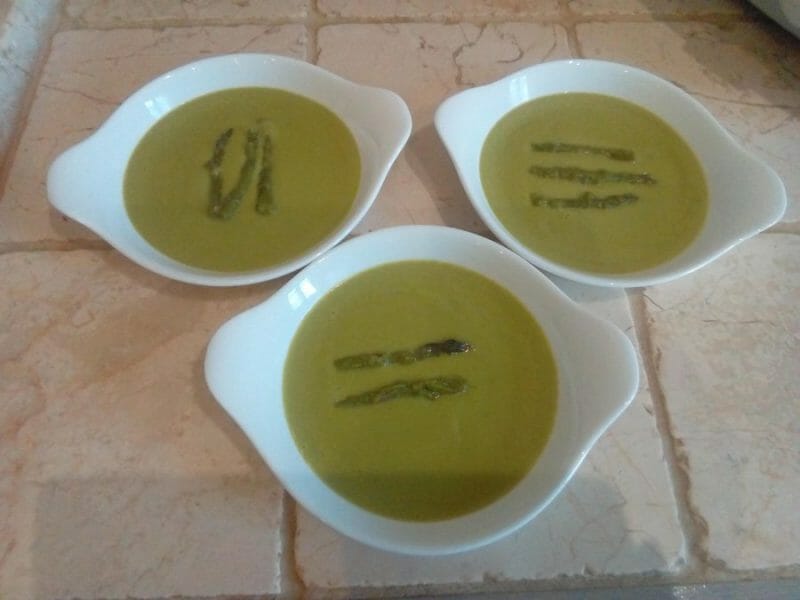 Cliquez pour zoomer ! Velouté d’asperges vertes Thermomix par christine 84