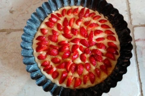 Cliquez pour zoomer ! Gâteau aux fraises au Thermomix