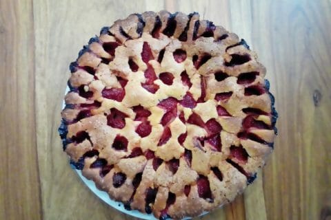 Cliquez pour zoomer ! Gâteau aux fraises au Thermomix