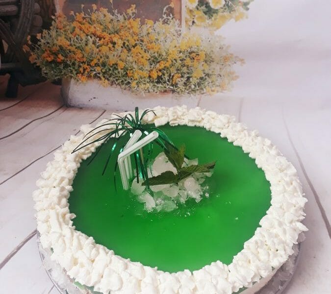 Cliquez pour zoomer ! Bavarois Mojito Thermomix par Jobi joba