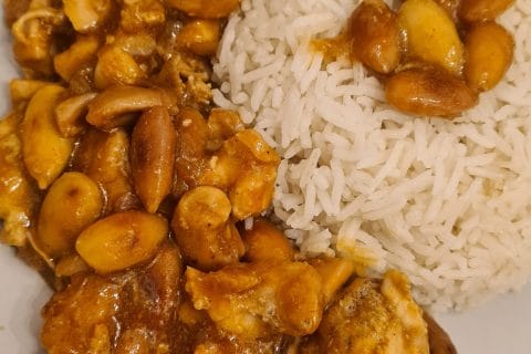 Cliquez pour zoomer ! Poulet aux amandes Thermomix par nany3