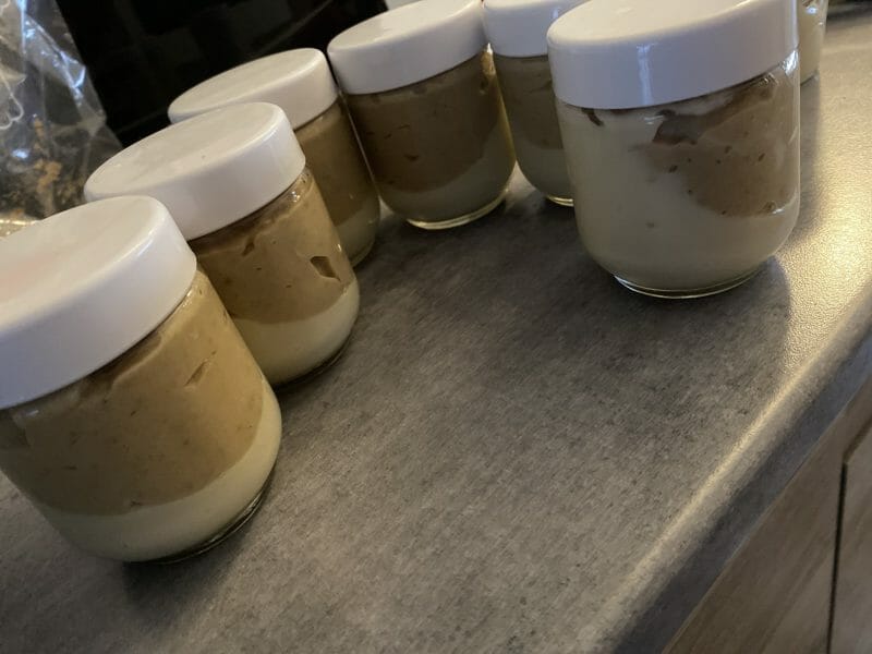 Cliquez pour zoomer ! Crème dessert au deux saveurs Thermomix par La maman de CetM