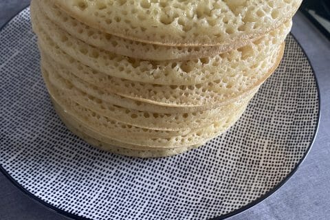 Cliquez pour zoomer ! Baghrir – Crêpes mille trous Thermomix par La maman de CetM