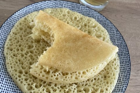 Cliquez pour zoomer ! Baghrir – Crêpes mille trous Thermomix par La maman de CetM