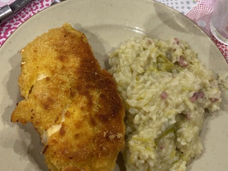 Cliquez pour zoomer ! Risotto poireaux et lardons Thermomix par clemsouwrc