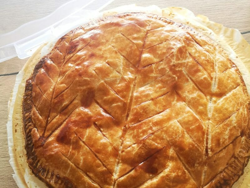 Cliquez pour zoomer ! Galette des rois à la frangipane Thermomix par Angychoco